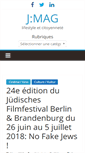 Mobile Screenshot of j-mag.ch